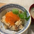 くじら食堂's cooksnap of when they made 宮城の味☆生鮭deはらこ飯♪鮭イクラご飯.