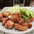 Superlittleboo's cooksnap of when they made 醤油麹と米粉で唐揚げ.
