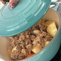 みきんどる's cooksnap of when they made ル・クルーゼで無水で作れる肉じゃが.