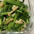 おにぎりちゃんママ's cooksnap of when they made 小松菜と油揚げのレンチンおひたし.