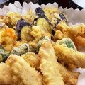 クックG1CG0C☆'s cooksnap of when they made カマスの天ぷらと野菜かき揚げ.