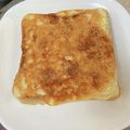 ゆあママ☆料理勉強中's cooksnap of when they made カリふわチーズの北海道♪ピザトースト.