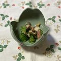 yesmama's cooksnap of when they made 鯵の干物と胡瓜の胡麻酢和え♪.