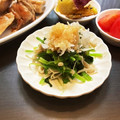 yum＊chim's cooksnap of when they made えのきとほうれん草のおろしポン酢和え♡.