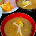 ルぴあ's cooksnap of when they made さつま芋ときのこで秋のお味噌汁.