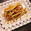 milestone★'s cooksnap of when they made 5分で副菜！ぽりぽり人参きんぴら.
