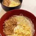 ☆iwack☆'s cooksnap of when they made なめ茸かきたまにゅうめん♪.