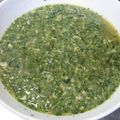 剣コノヱ◇四阿's cooksnap of when they made トゥルン♪オクラとモロヘイヤのスープ.