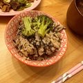 ラガーマンクック☆'s cooksnap of when they made ブロッコリーの芽ひじき入り炊き込みご飯.