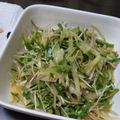きのっぴぃ２号's cooksnap of when they made みょうがとかいわれ大根ときゅうりのサラダ.