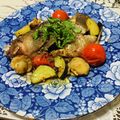 Laufen's cooksnap of when they made キジハタのアクアパッツァ.