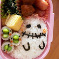 くるみおにぎり's cooksnap of when they made ちくわと枝豆のピヨピヨ隊♪お弁当♪簡単♪.