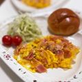 ありみりん♡'s cooksnap of when they made ベーコン＊スクランブルエッグ(*Ü*).