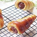 kodomoのおやつ's cooksnap of when they made ☆チョココロネ☆.