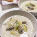 ありみりん♡'s cooksnap of when they made 牡蠣と白菜のクリーム煮.