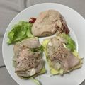 Ruriluru's cooksnap of when they made ウマウマ♩ハムサラダサンドイッチ.