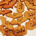 lemonina's cooksnap of when they made ハロウィンに♡サクサクかぼちゃクッキー♡.