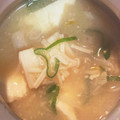 ☆ドキンちゃん☆”'s cooksnap of when they made くずし豆腐とえのきの白だし味噌汁.