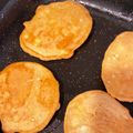 ニコニコーン☆'s cooksnap of when they made 離乳食に☆米粉のきな粉パンケーキ.
