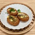 まこさんど's cooksnap of when they made 5分でおつまみ！薩摩揚げ青海苔マヨ焼き.