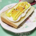 ぱふ♪'s cooksnap of when they made 簡単美味しい♪ゆで卵トースト.