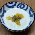 にきけん's cooksnap of when they made ヨーグルトに、栗の甘露煮♪.