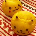 Mieまま's cooksnap of when they made ハロウィン☆ピカチュウ☆かぼちゃパン.