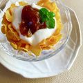 いなばっくす☆'s cooksnap of when they made パフェ風☆コーンフレークヨーグルト.