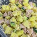 mcapちゅん's cooksnap of when they made 豚しょうが焼にピッタシ☆紅はるかのサラダ.
