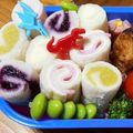 ともこ丼's cooksnap of when they made 幼稚園年少弁当♡簡単クルクルサンドイッチ.