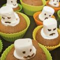 ☆megrim☆'s cooksnap of when they made ハロウィンにも☆簡単おばけのプチケーキ。.
