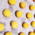 Espare's cooksnap of when they made ハロウィンにも☆簡単南瓜スノーボール。.