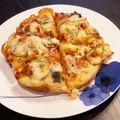 まりちゃす's cooksnap of when they made ランチに簡単☆炊飯器でふんわりピザパン。.