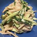 ちえぞ〜's cooksnap of when they made ５分で完成！ハムと胡瓜のゴママヨサラダ.