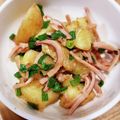 もにゃっこ's cooksnap of when they made 新じゃがのイカ塩辛マヨバター.