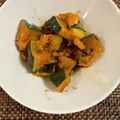 ひとみんとんX's cooksnap of when they made レンチン！かぼちゃの甘辛おかず.