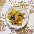 コムギ大好き's cooksnap of when they made かぼちゃサラダ★クルミ入りデリ★お弁当.