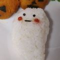 moeoke's cooksnap of when they made ハロウィンおにぎり 2014.