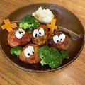 クックVTJXZS☆'s cooksnap of when they made ハロウィン☆びっくりおばけハンバーグ.