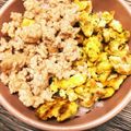 みりん調味料's cooksnap of when they made レンジ鶏そぼろ.