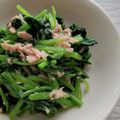 waka1993's cooksnap of when they made だしうま！ほうれん草とツナの白だし和え.