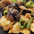 pokopapa's cooksnap of when they made 万願寺唐辛子と茄子と豚バラの甘辛味噌炒め.