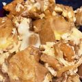 boobiibooo's cooksnap of when they made リメイク♡高野豆腐の煮物で卵とじ丼.