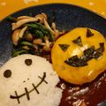 ジャスマミン's cooksnap of when they made 子供喜ぶ♪簡単ハロウィンハンバーグ.