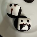 initiation's cooksnap of when they made マシュマロオレオで簡単！ハロウィンおばけ.