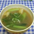 ととろ＆めい's cooksnap of when they made 小松菜と玉ねぎの味噌汁.