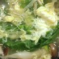 tsmitaka's cooksnap of when they made ★ﾚﾀｽ･しめじと卵の生姜中華ｽｰﾌﾟ★.