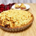 ひつじや's cooksnap of when they made 秋❁リンゴと薩摩芋のクランブルタルト.
