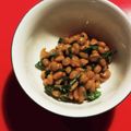神風＊'s cooksnap of when they made 大葉爽やか☆梅納豆.