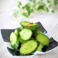 Satoco❋'s cooksnap of when they made 白だしで簡単♪きゅうりの漬け物.